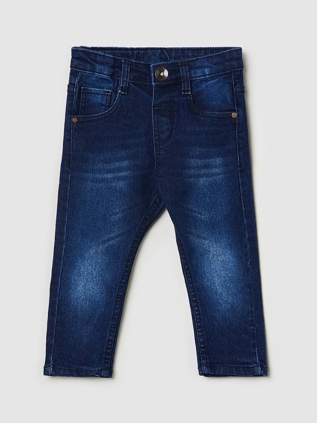 

max Boys Blue Light Fade Jeans