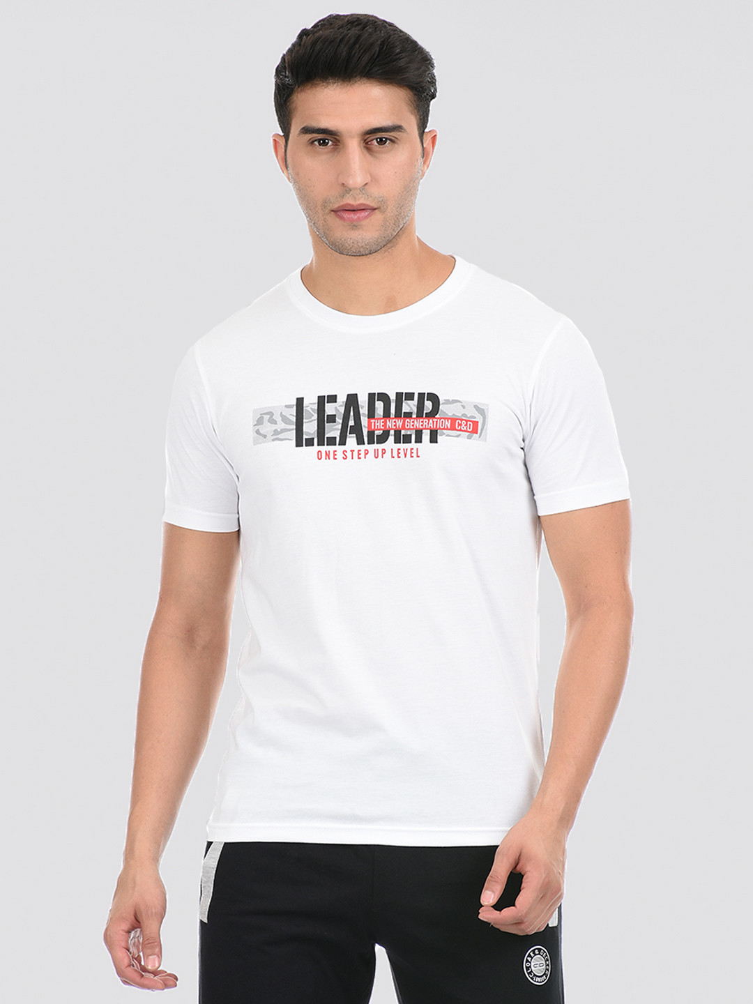 

Cloak & Decker by Monte Carlo Men Cotton White Typography Printed T-shirt