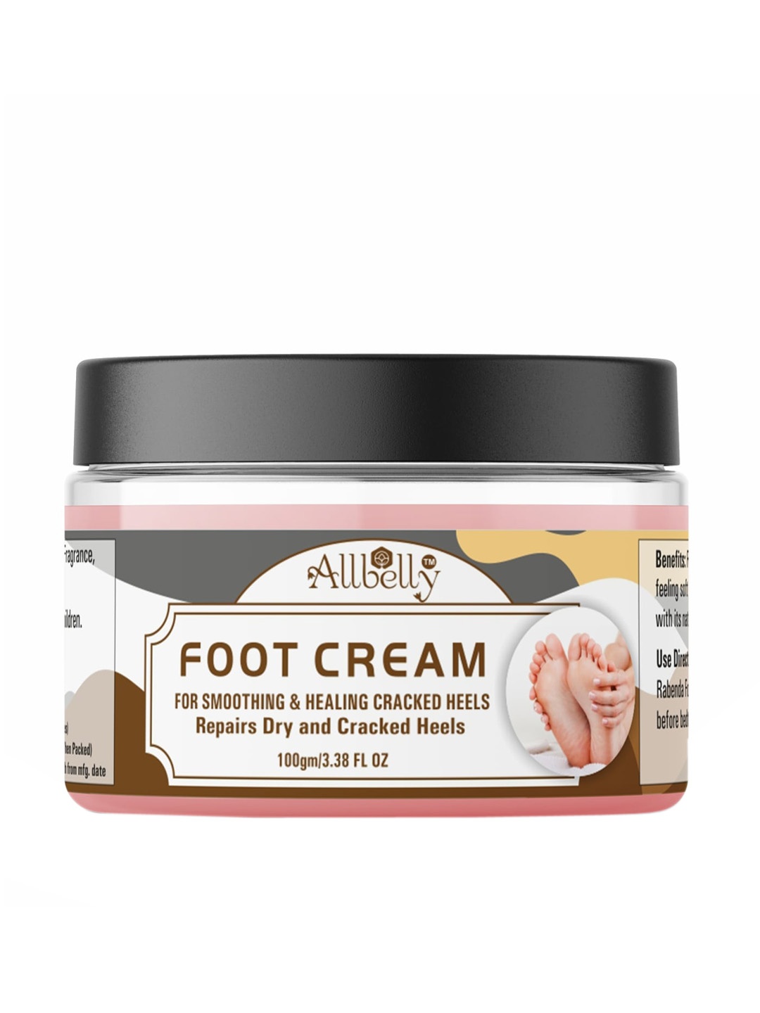 

ALLBELLY Pink Foot Care Cream 100gm