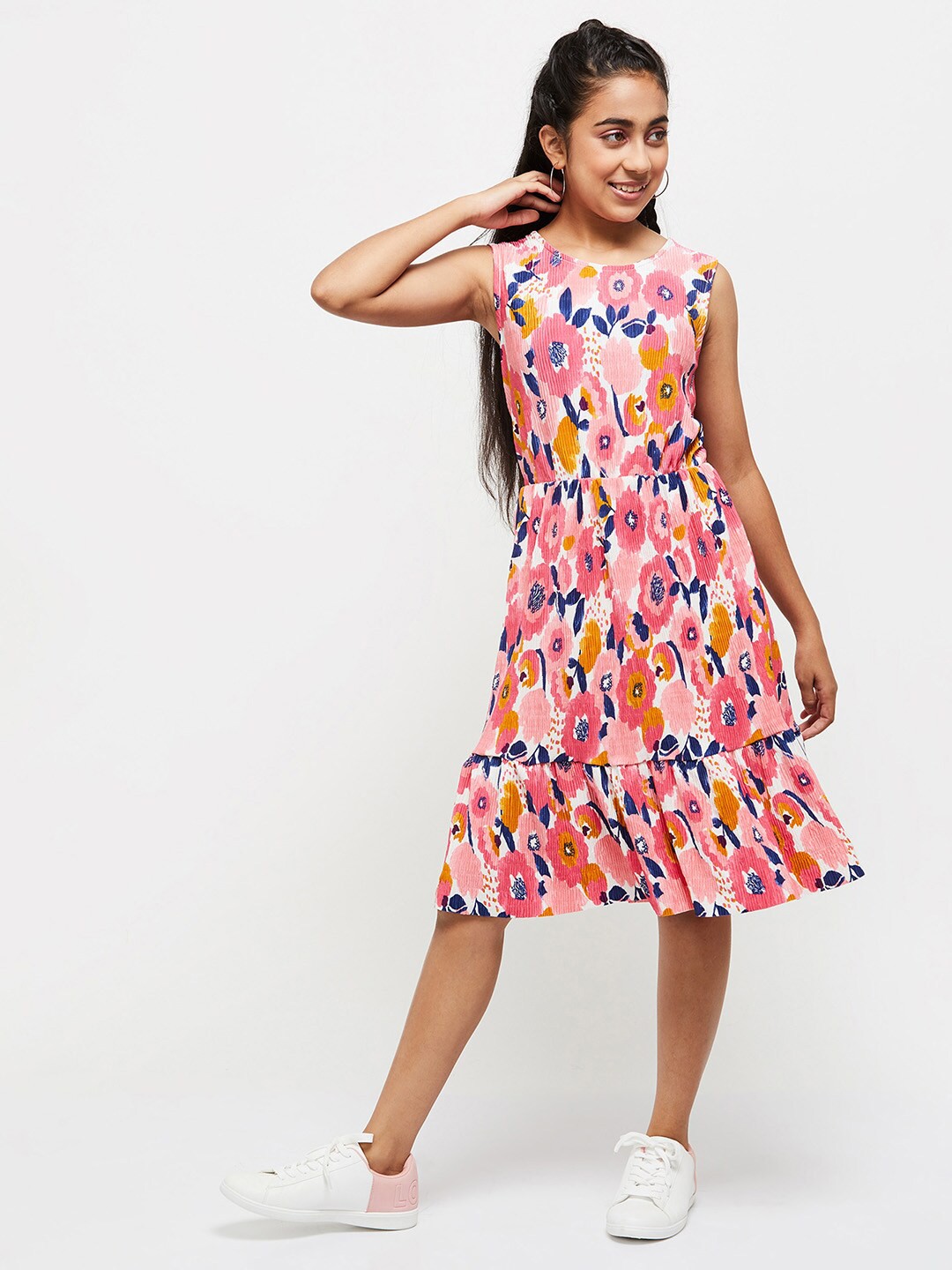 

max Girl Pink Floral Dress