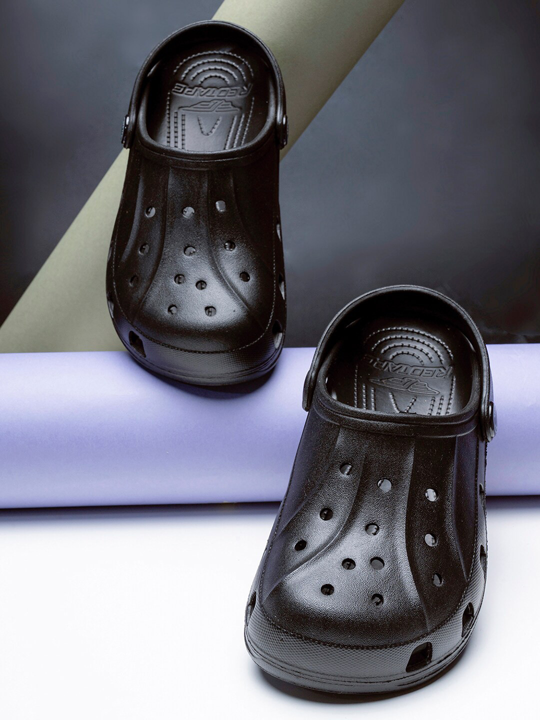 

Red Tape Men Black Rubber Clogs