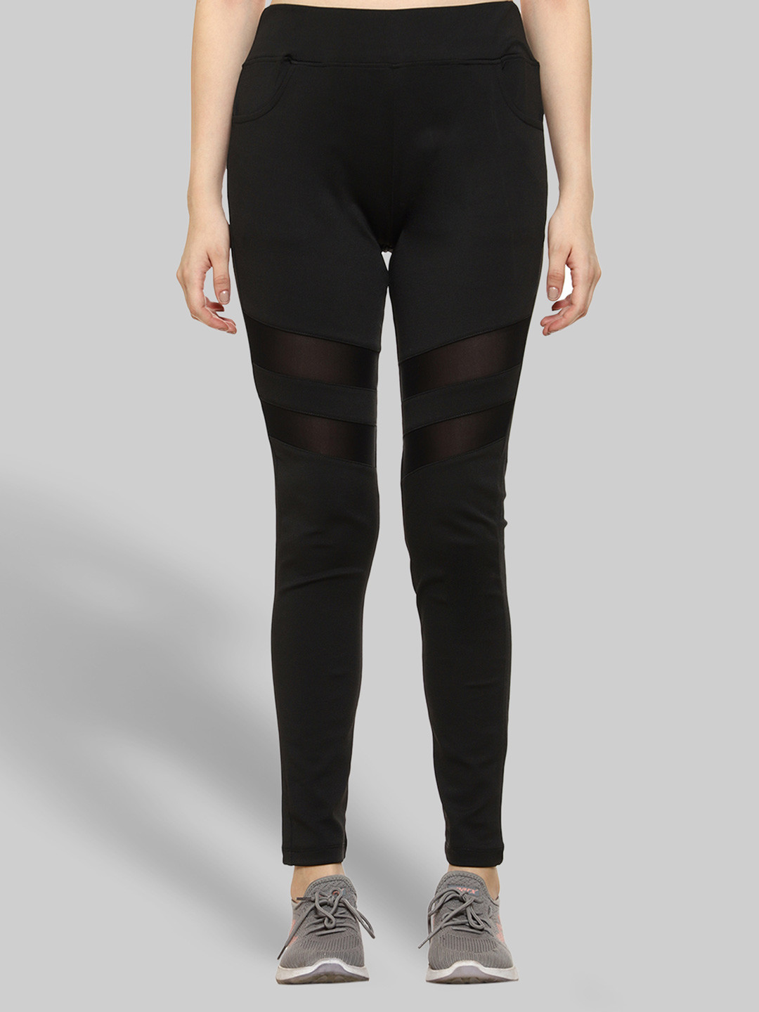 

Urban Komfort Women Black Yoga Tights