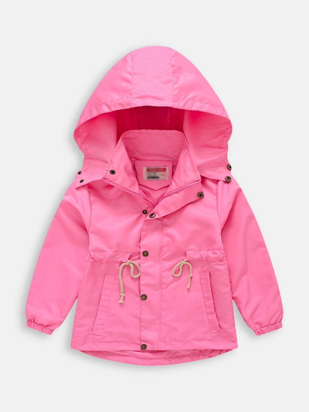 

Hopscotch Girls Pink Hooded Tailored Jacket