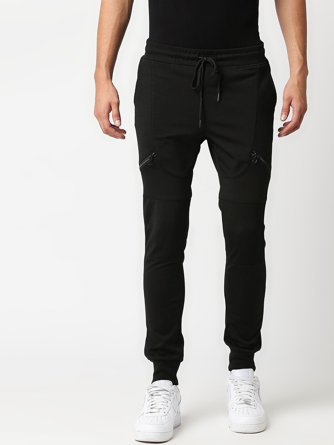 

WAIMEA Men Black Solid Joggers