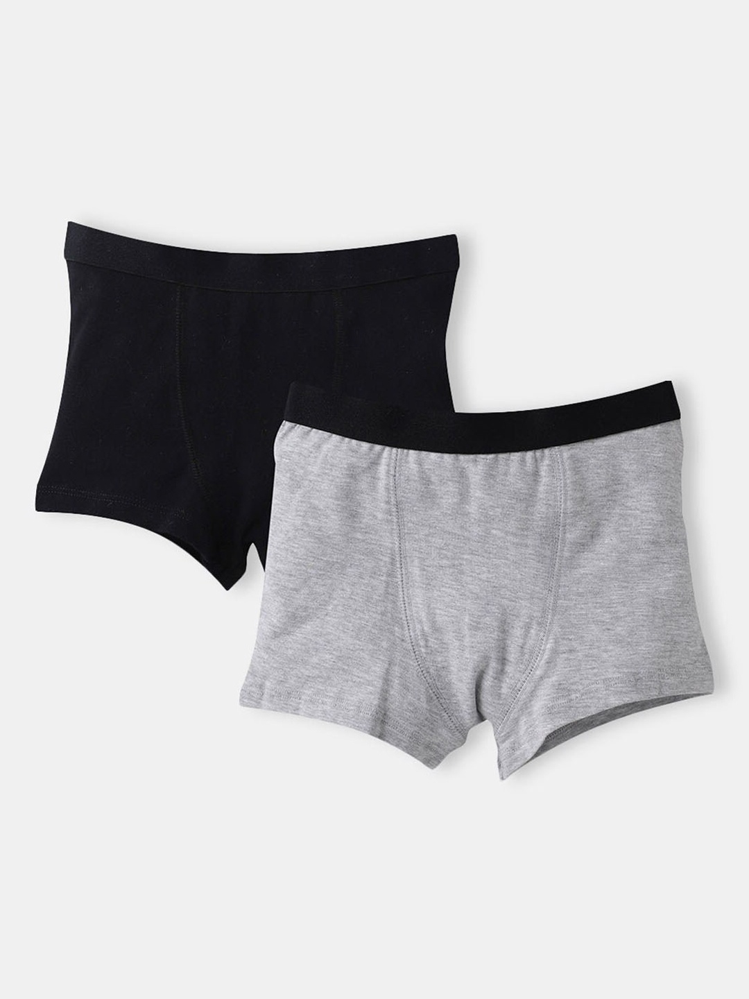 

Hopscotch Boys Pack Of 2 Assorted Boxer-Style Briefs, Black
