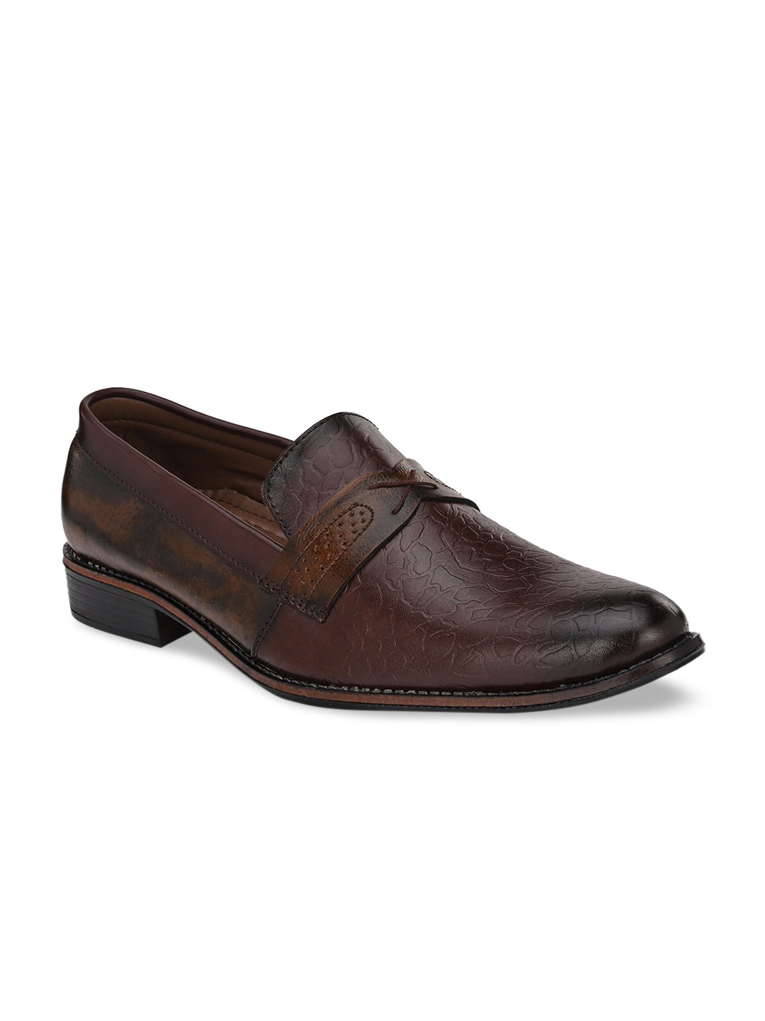 

Sir Corbett Men Brown Solid Formal Loafers
