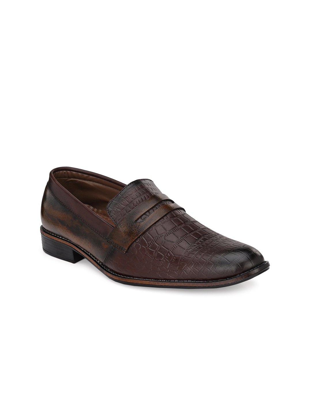 

Sir Corbett Men Brown Solid Formal Loafers