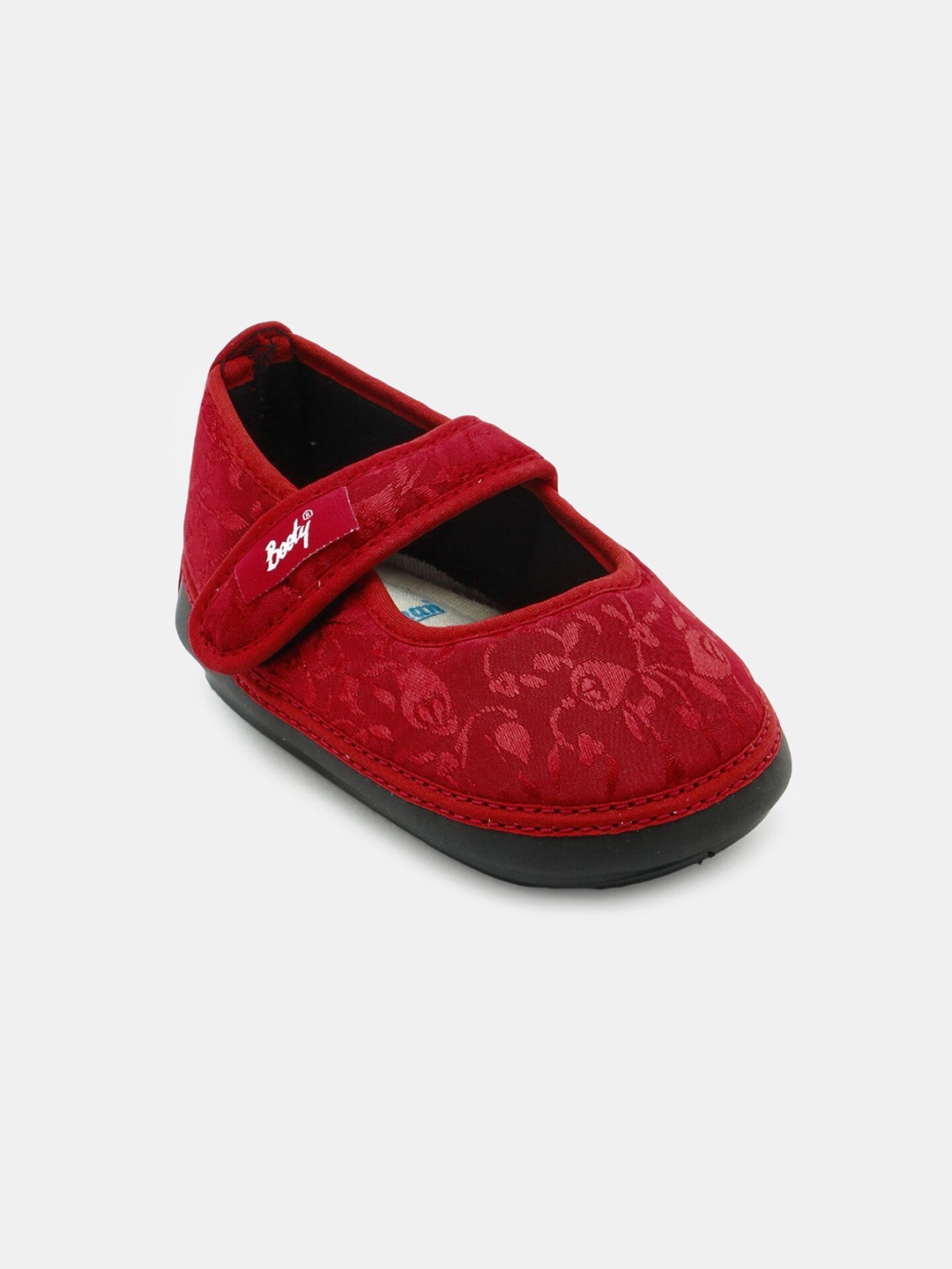 

Hopscotch Girls Red Printed Ballerinas Flats