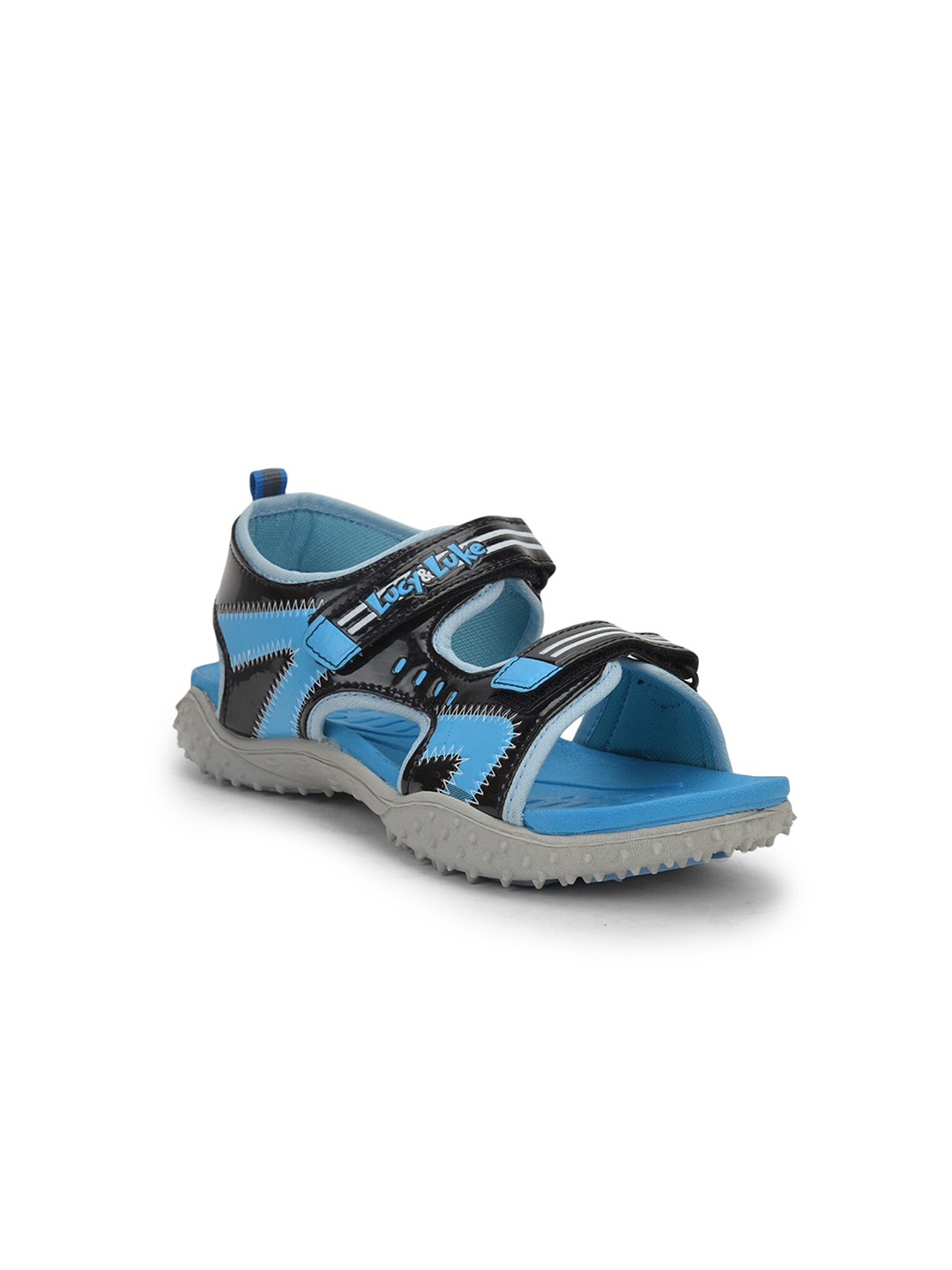 

Liberty Boys Colourblocked Comfort Sandals, Blue