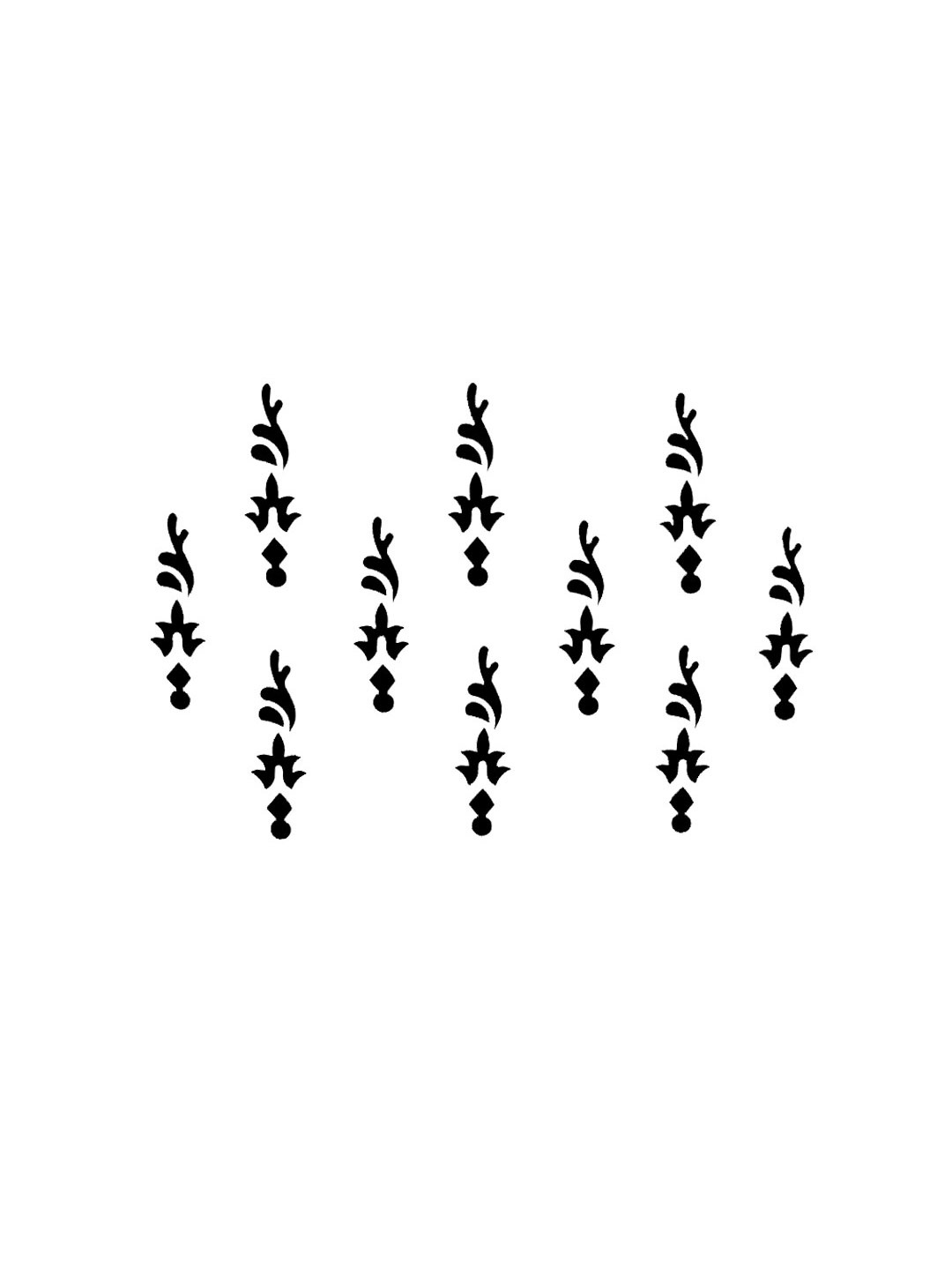 

Comet Busters Black Bindis - 10 Pcs