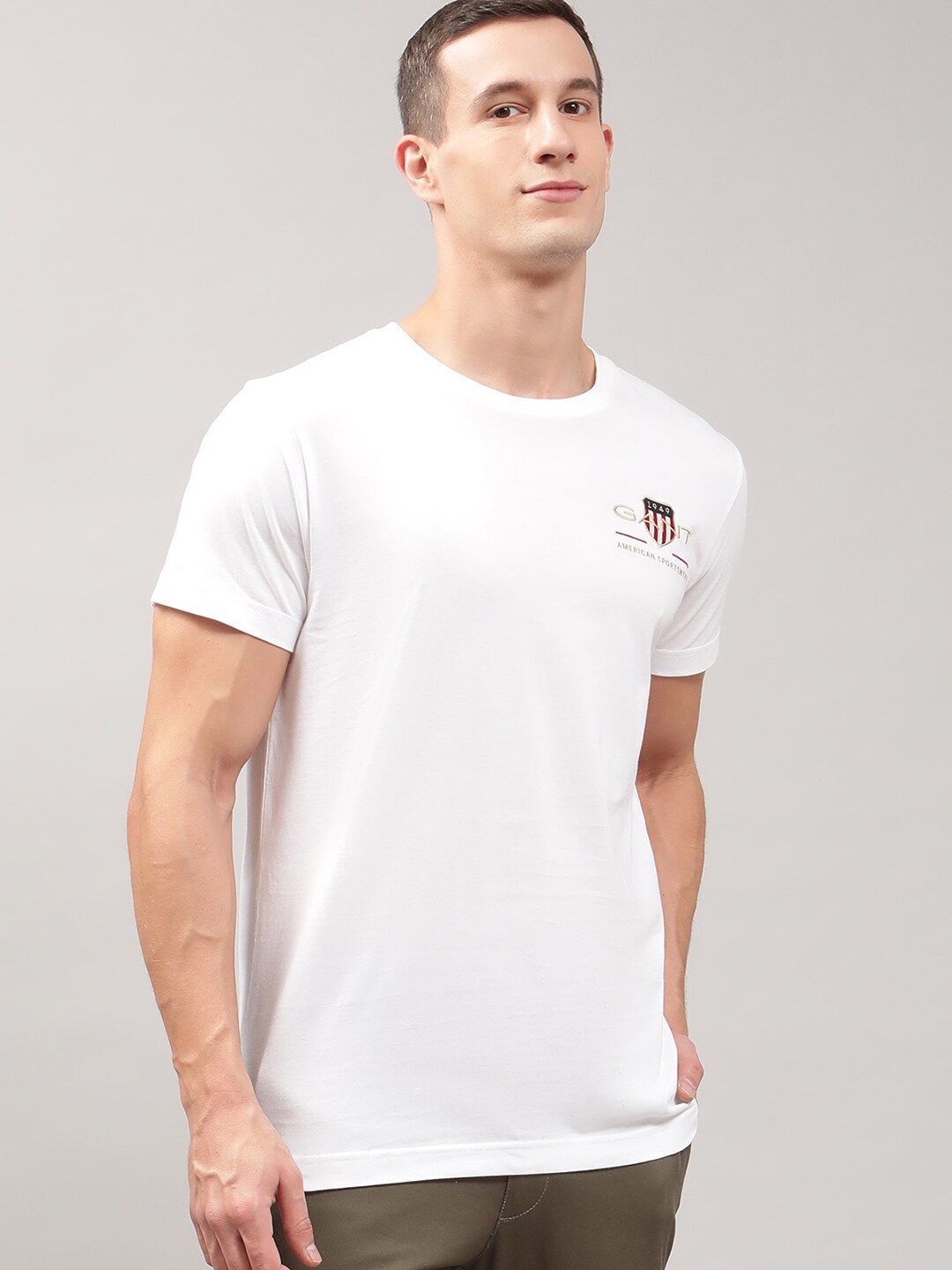 

GANT Men White T-shirt