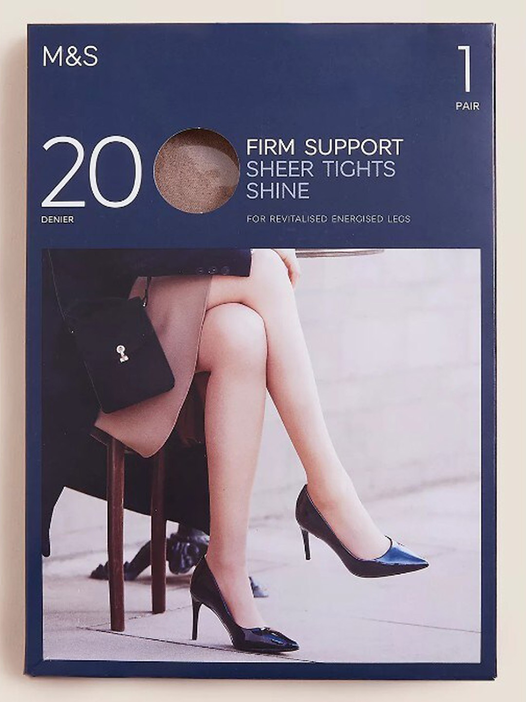 

Marks & Spencer Women Beige Solid Sheer Stockings