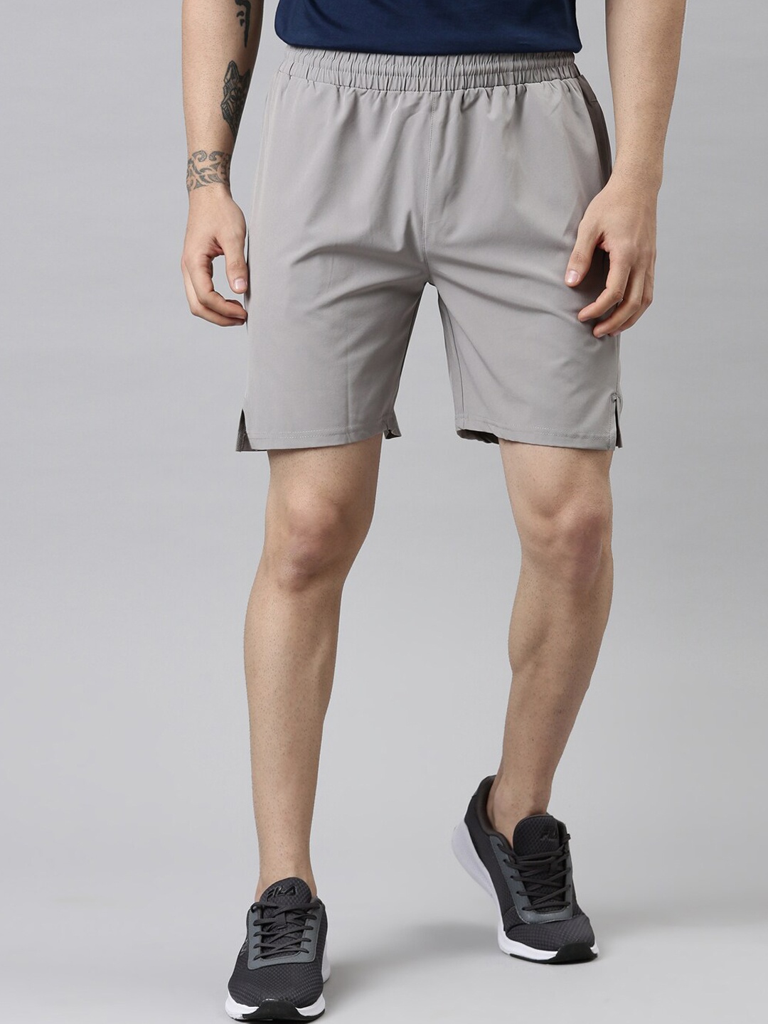 

Proline Active Men Grey Training or Gym Sports Shorts