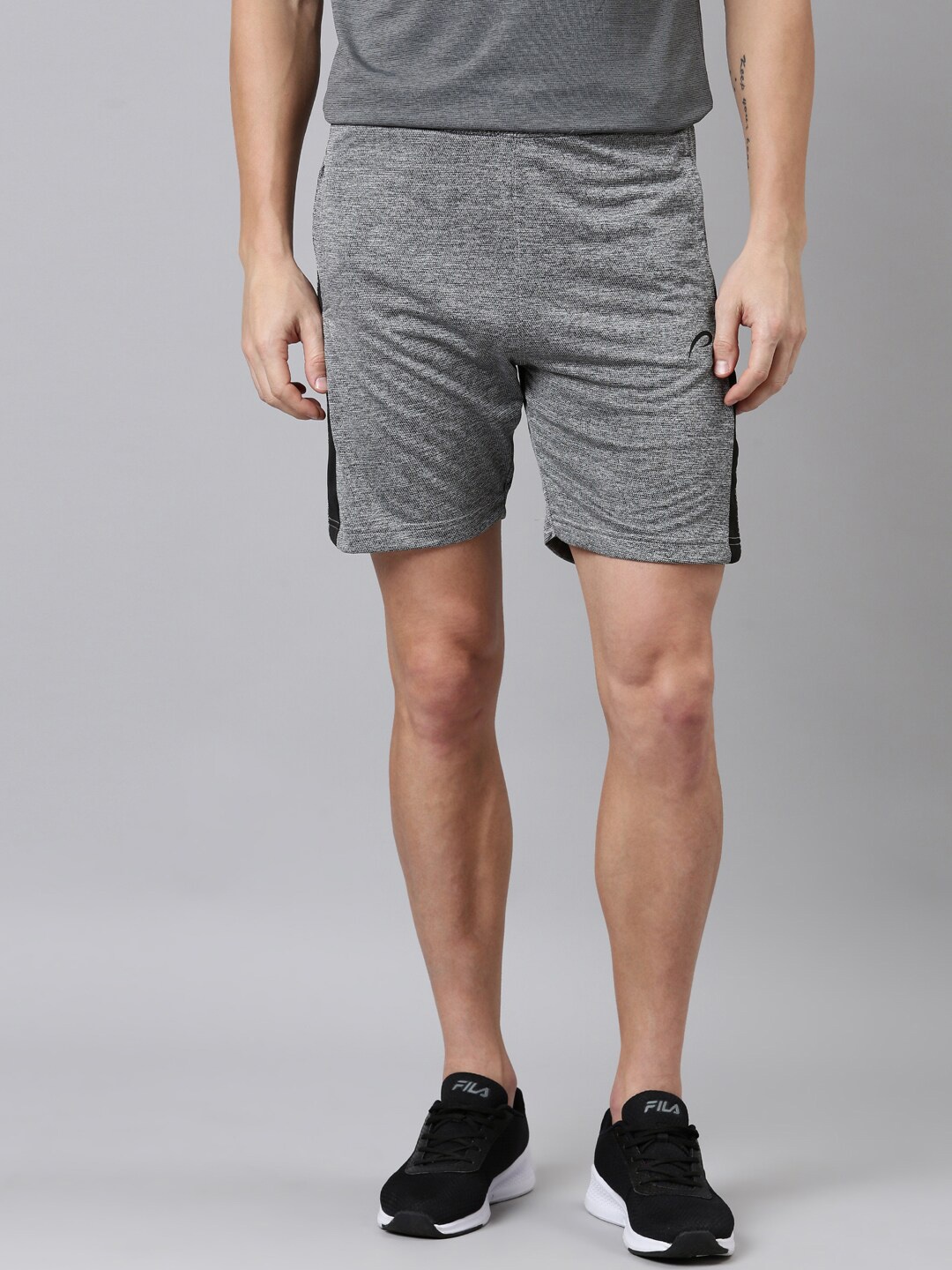 

Proline Active Men Grey Training or Gym Sports Shorts