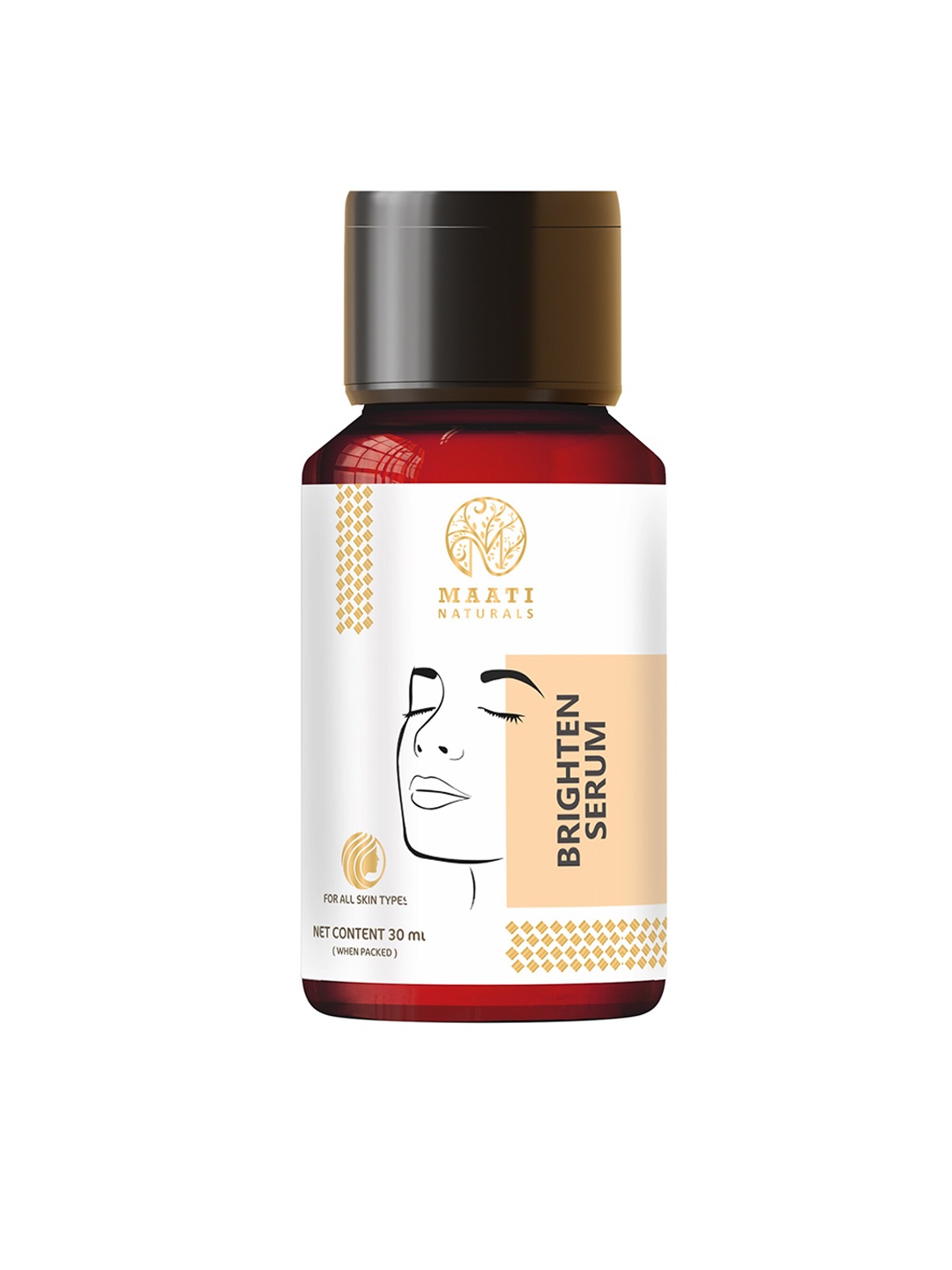 

MaatiNaturals Brighten Serum 30ml, Black
