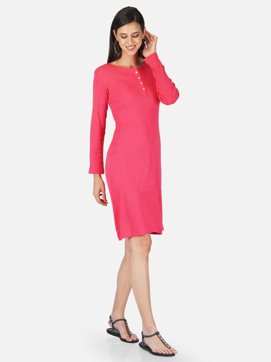 

Tinted Red Sheath Dress