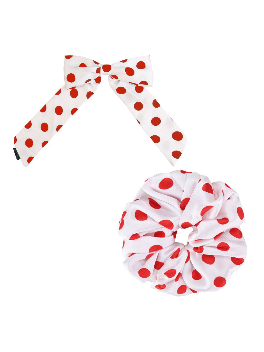 

Arendelle Women Red & White Set of 2 Hair Accessory Set