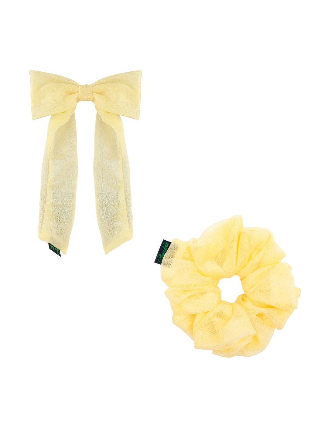 

Arendelle Women Yellow Set of 2 Hair Accessory Set