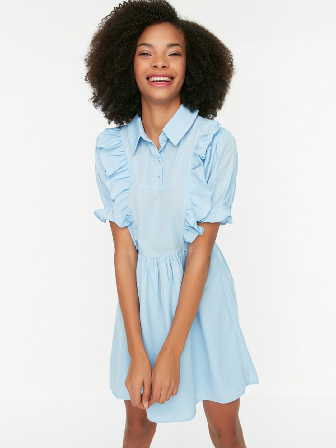 

Trendyol Women's Blue Dress