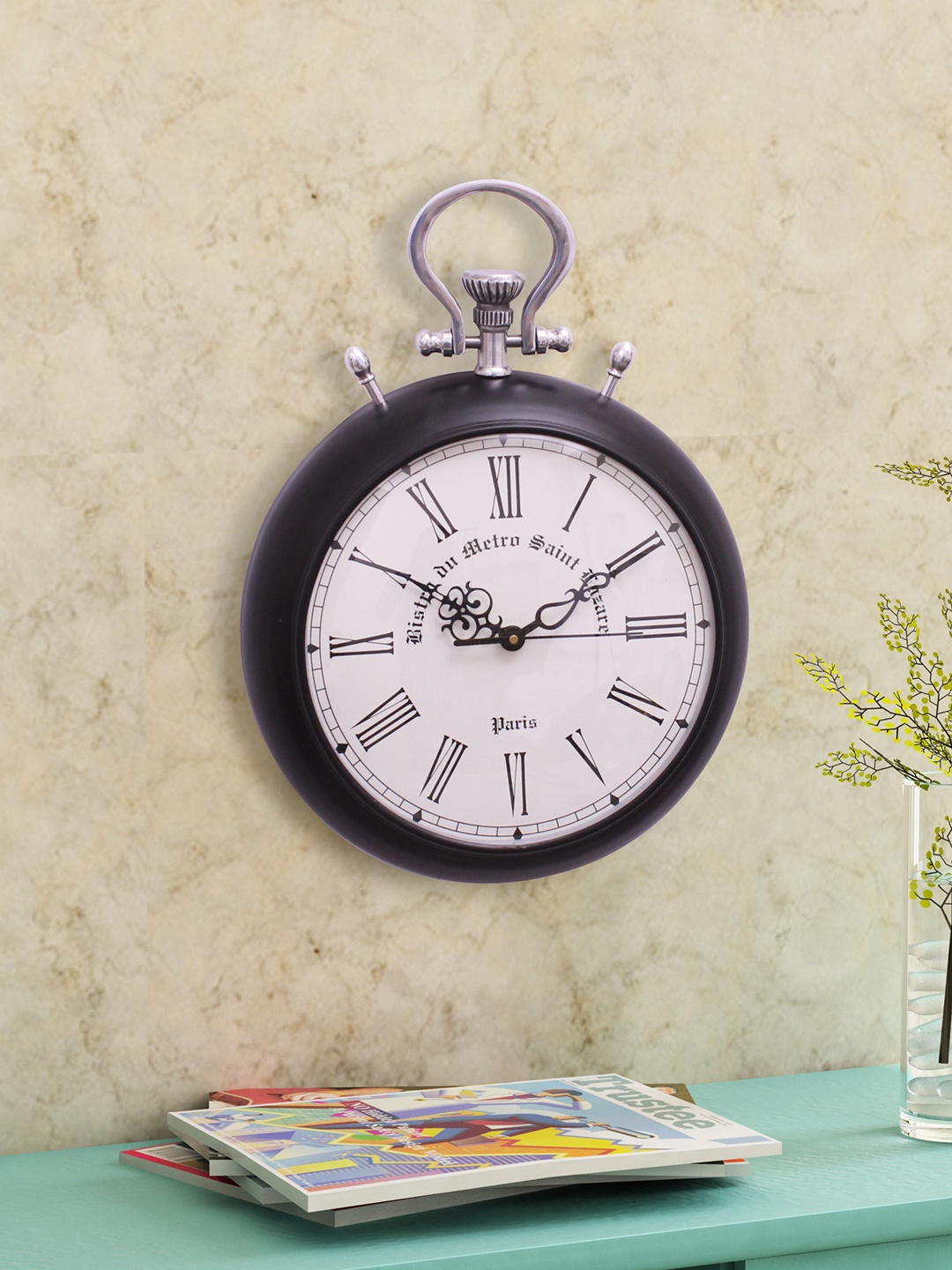 

Home Sparkle White Dial Analogue 31.5 cm Wall Clock
