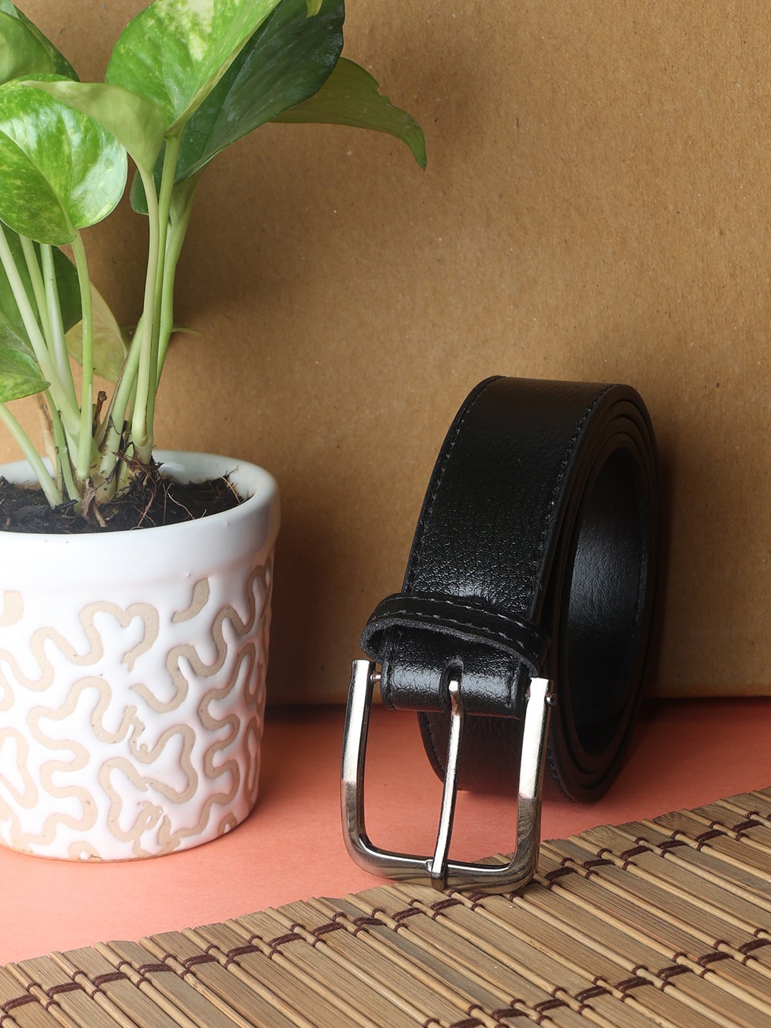 

ZEVORA Men Black Belts