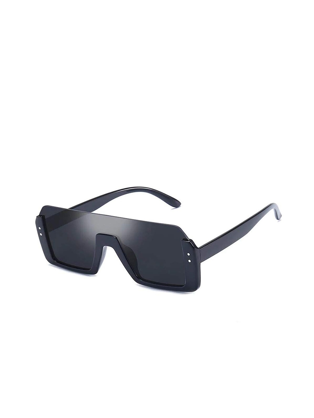 

PHENOMENAL Unisex Black Lens & Black Square Sunglasses ShahidKapoor-Blk_Sg