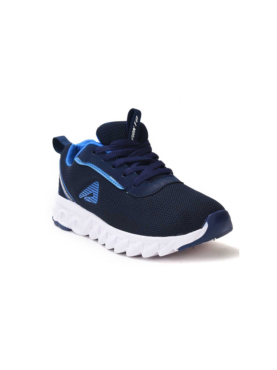 

IMPAKTO Women Navy Blue Mesh Running Non-Marking Shoes