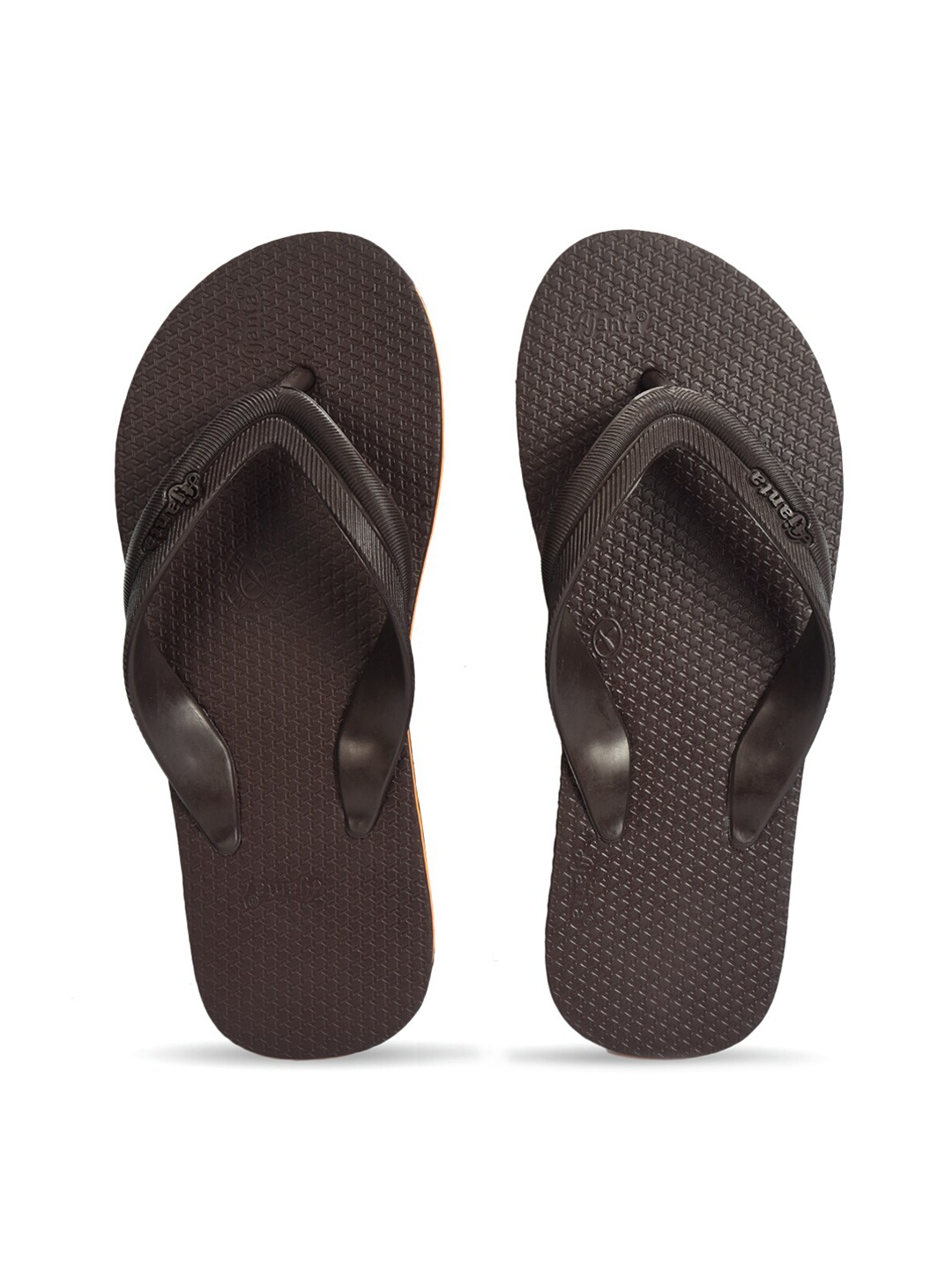 

Ajanta Men Brown Rubber Room Slippers