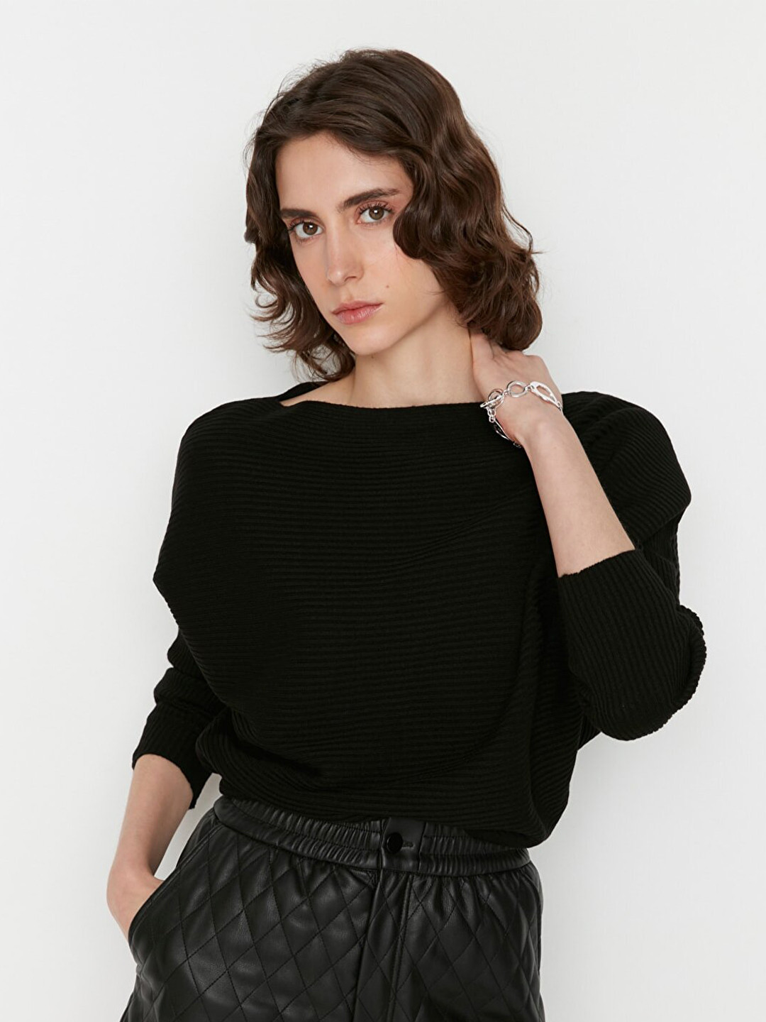

Trendyol Women Black Pullover