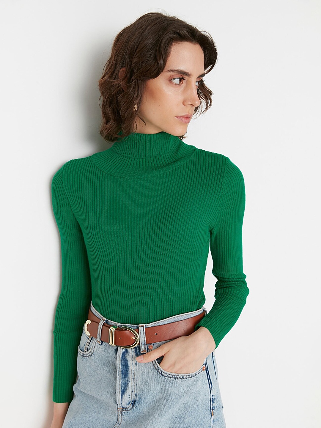 

Trendyol Women Green Pullover