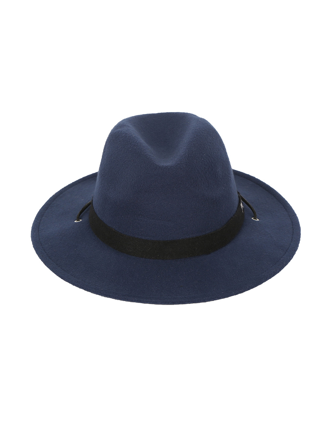 

FabSeasons Men Blue Solid Trilby Hat