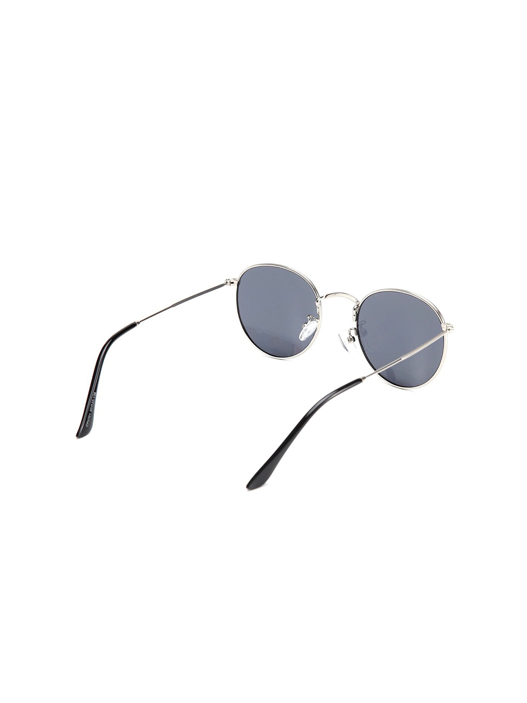 

Intellilens Unisex Grey Lens & Silver-Toned Round UV Protected HD Sunglasses