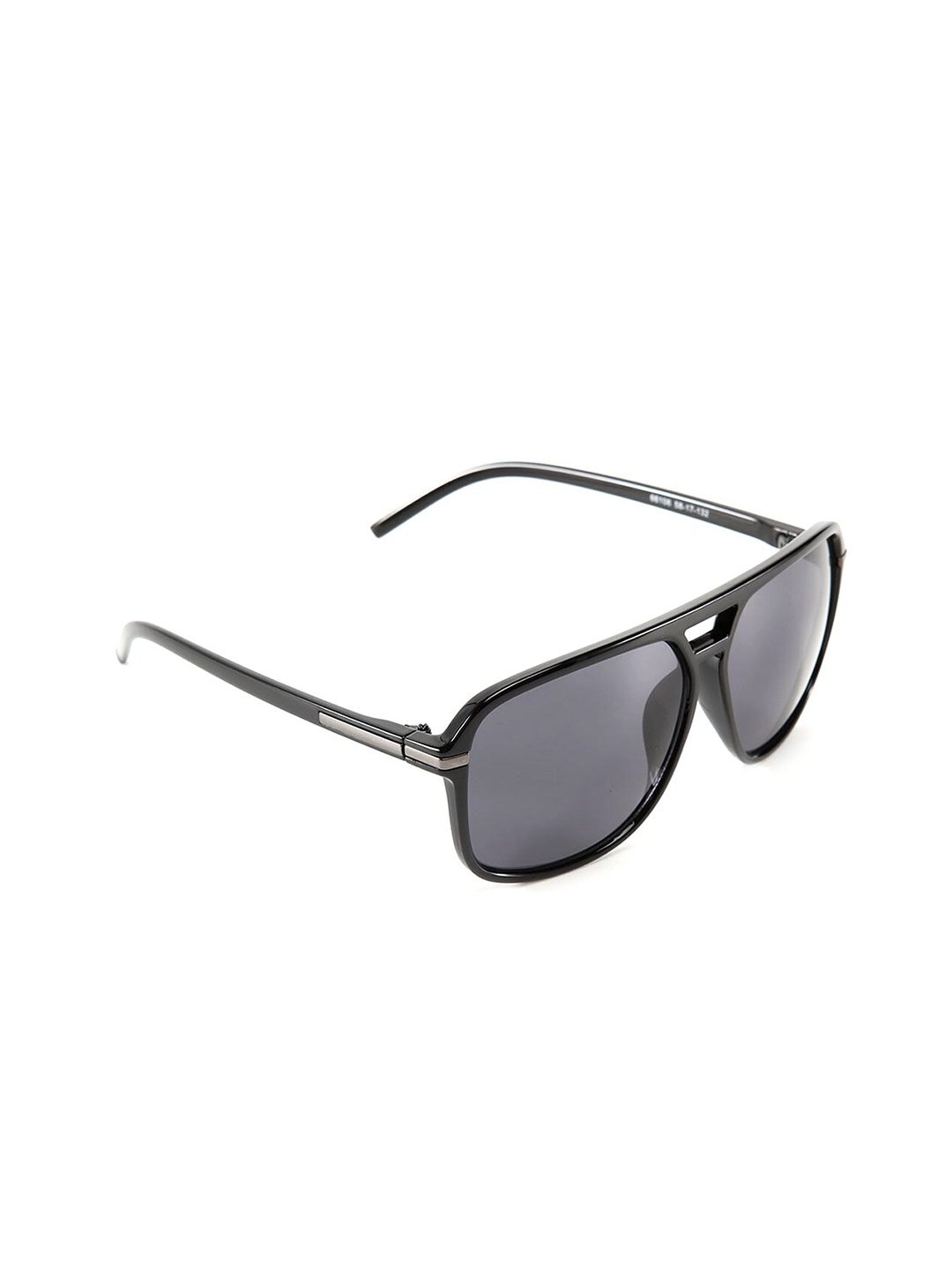 

Intellilens Unisex Black Lens & Black Square Sunglasses with UV Protected Lens