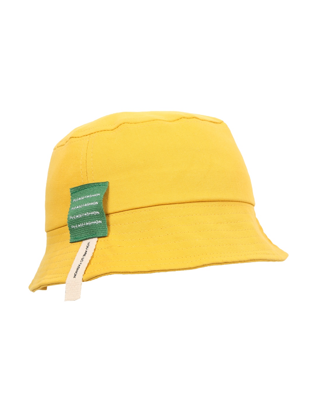

FabSeasons Kids Yellow Cotton Bucket Cap
