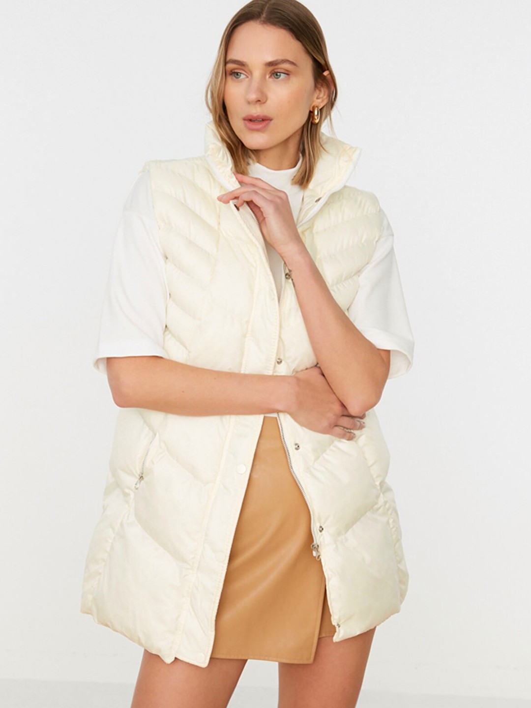 

Trendyol Women Beige Jacket