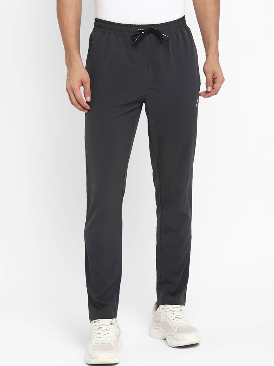 

FURO by Red Chief Men Grey Solid Cotton Track Pants