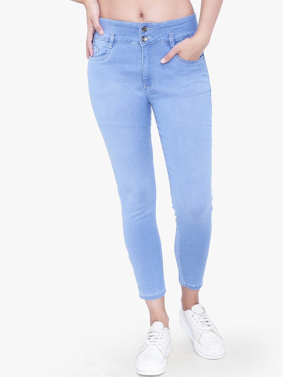 

FCK-3 Women Blue Comfort Stretchable Jeans