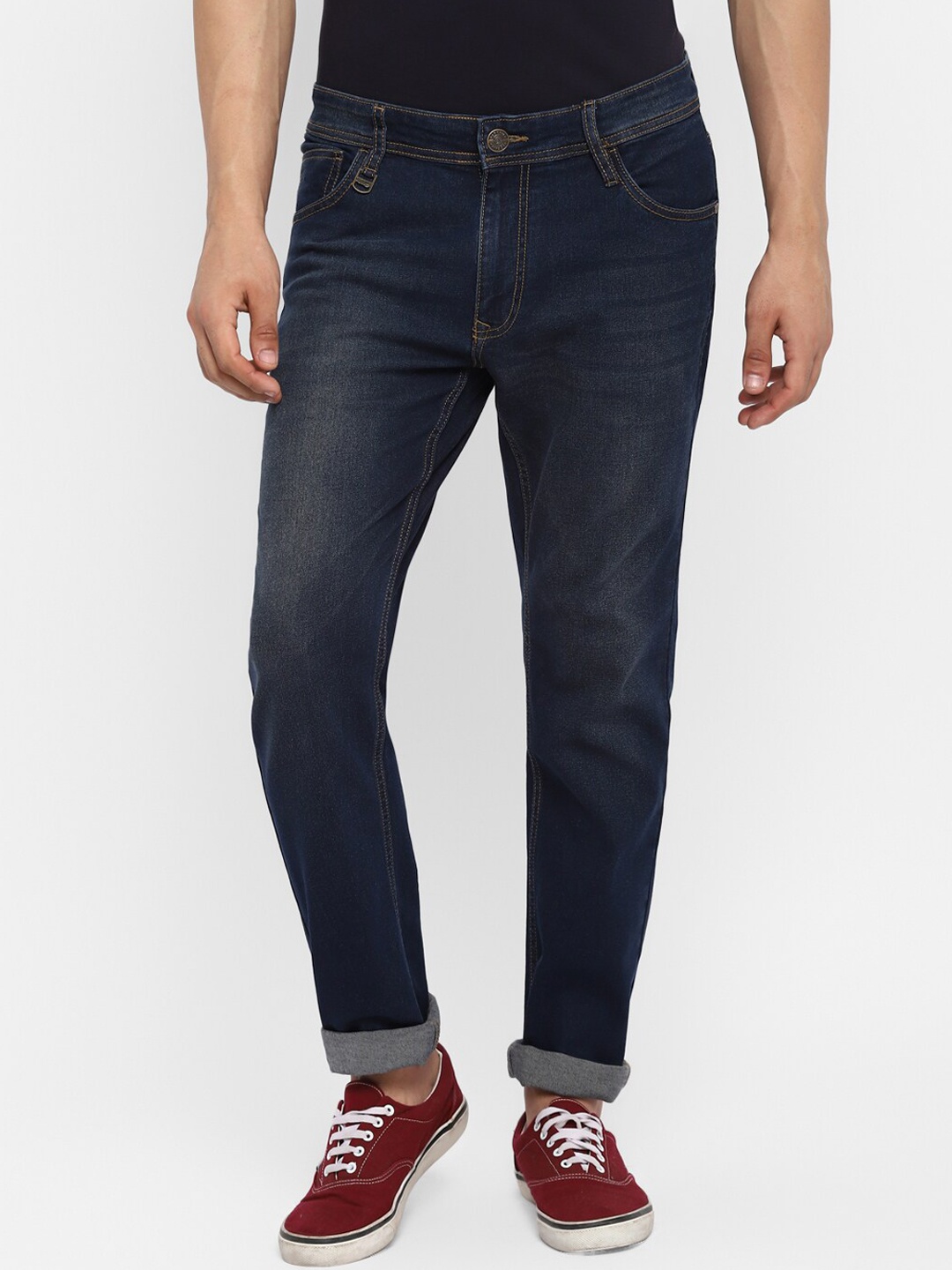 

Red Chief Men Blue Light Fade Stretchable Jeans