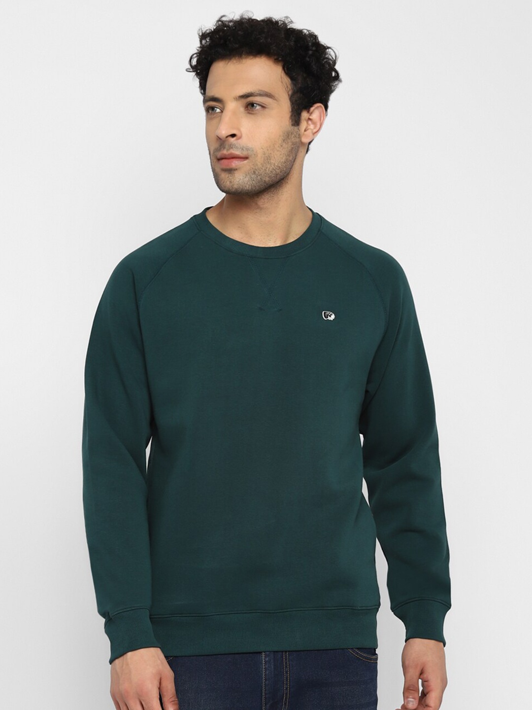 

Red Chief Men Green Sweatshirt