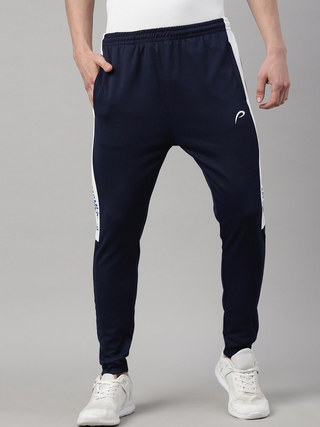 

Proline Active Men Navy Blue Solid Cotton Joggers