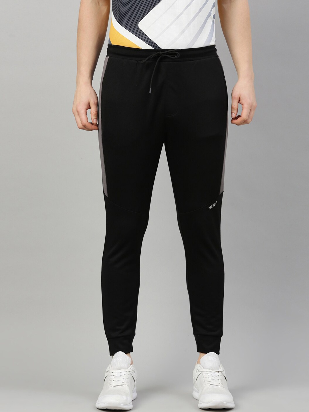 

Proline Active Men Black Solid Cotton Sports Joggers