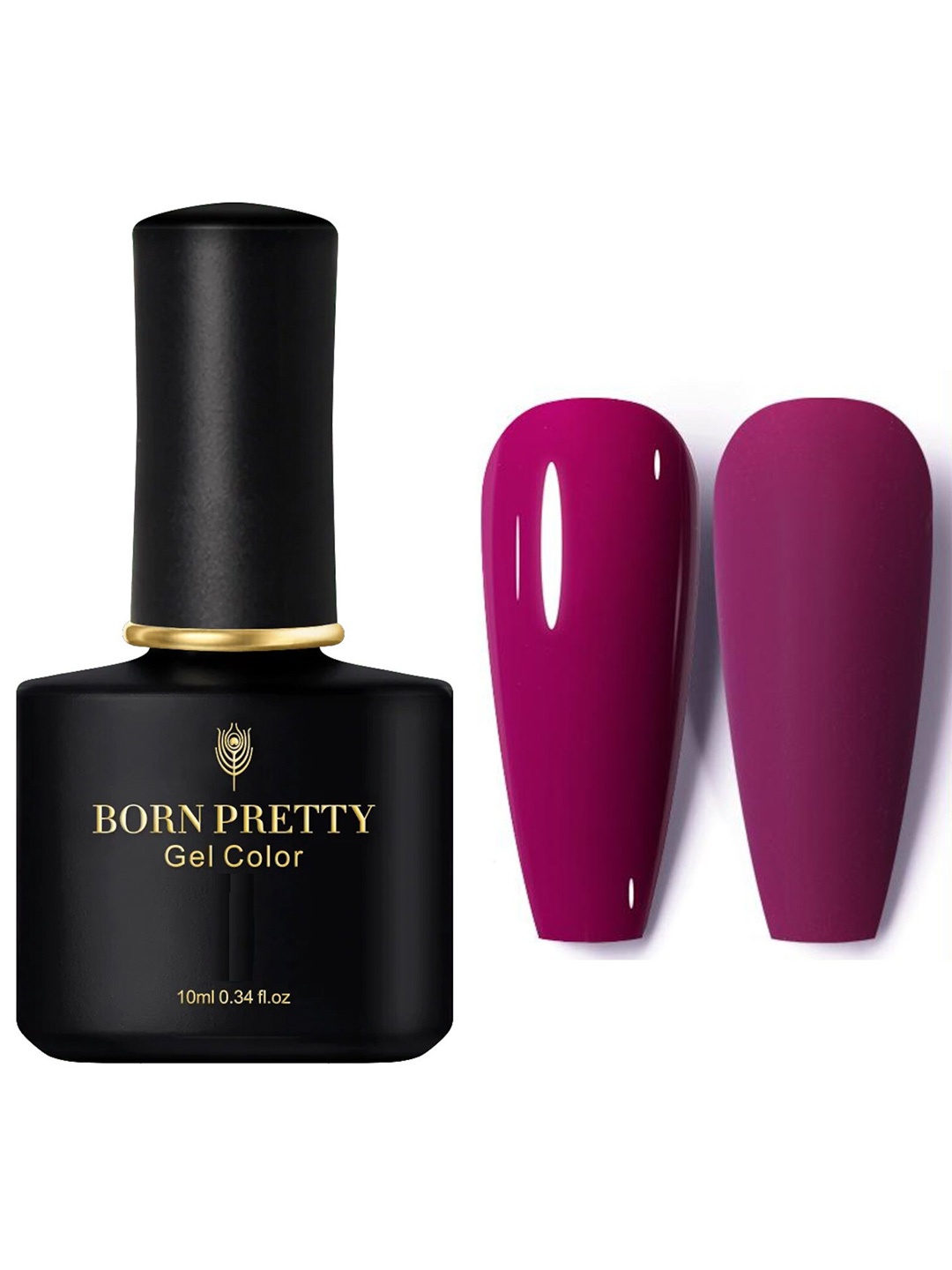 

BORN PRETTY Black Spar Series Glossy, Matte Gel Nail Polish 10ml, Multi