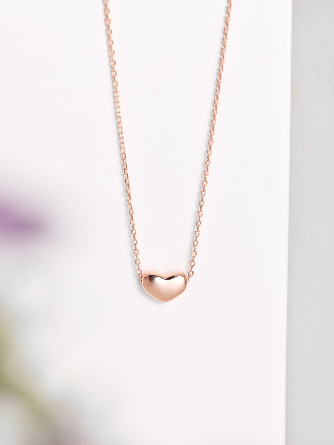 

Zavya 925 Sterling Silver Rose Gold-Plated Rhodium-Plated Necklace