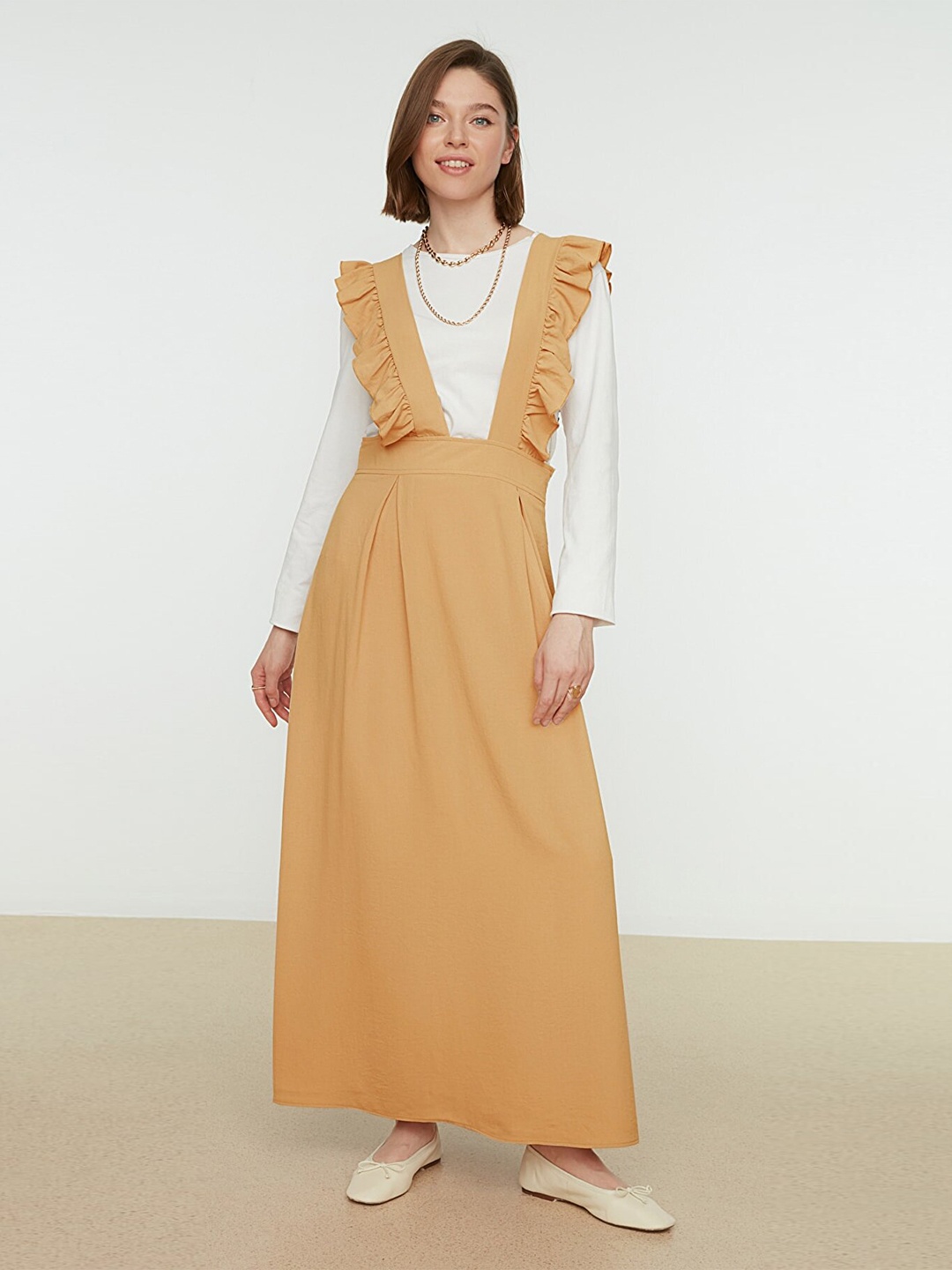 

Trendyol Beige Maxi Dress
