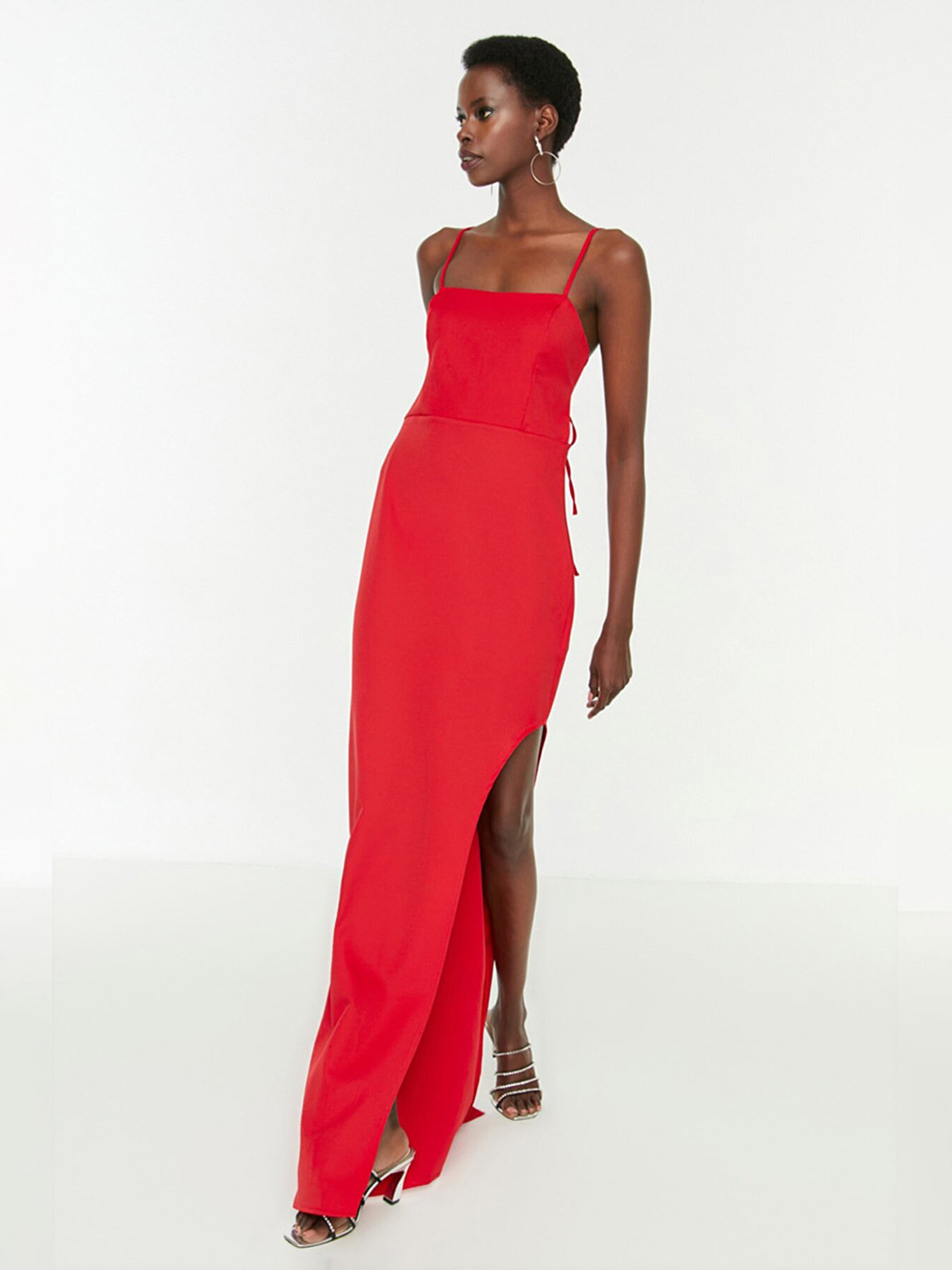 

Trendyol Red Sheath Maxi Dress