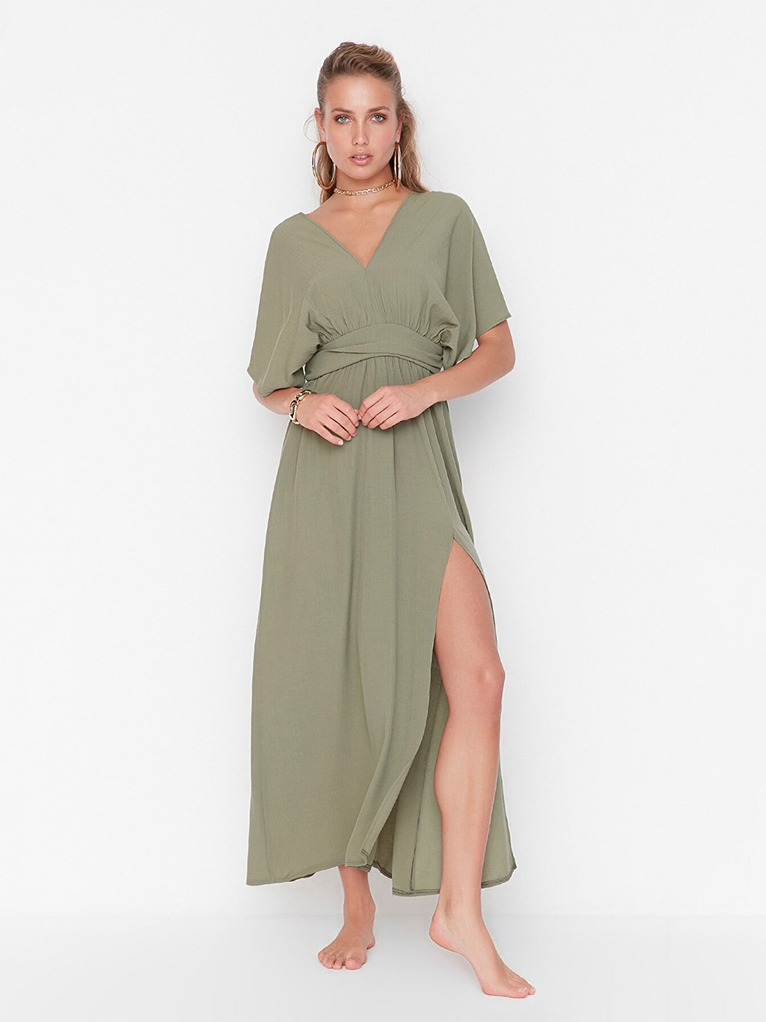 

Trendyol Khaki Maxi Dress