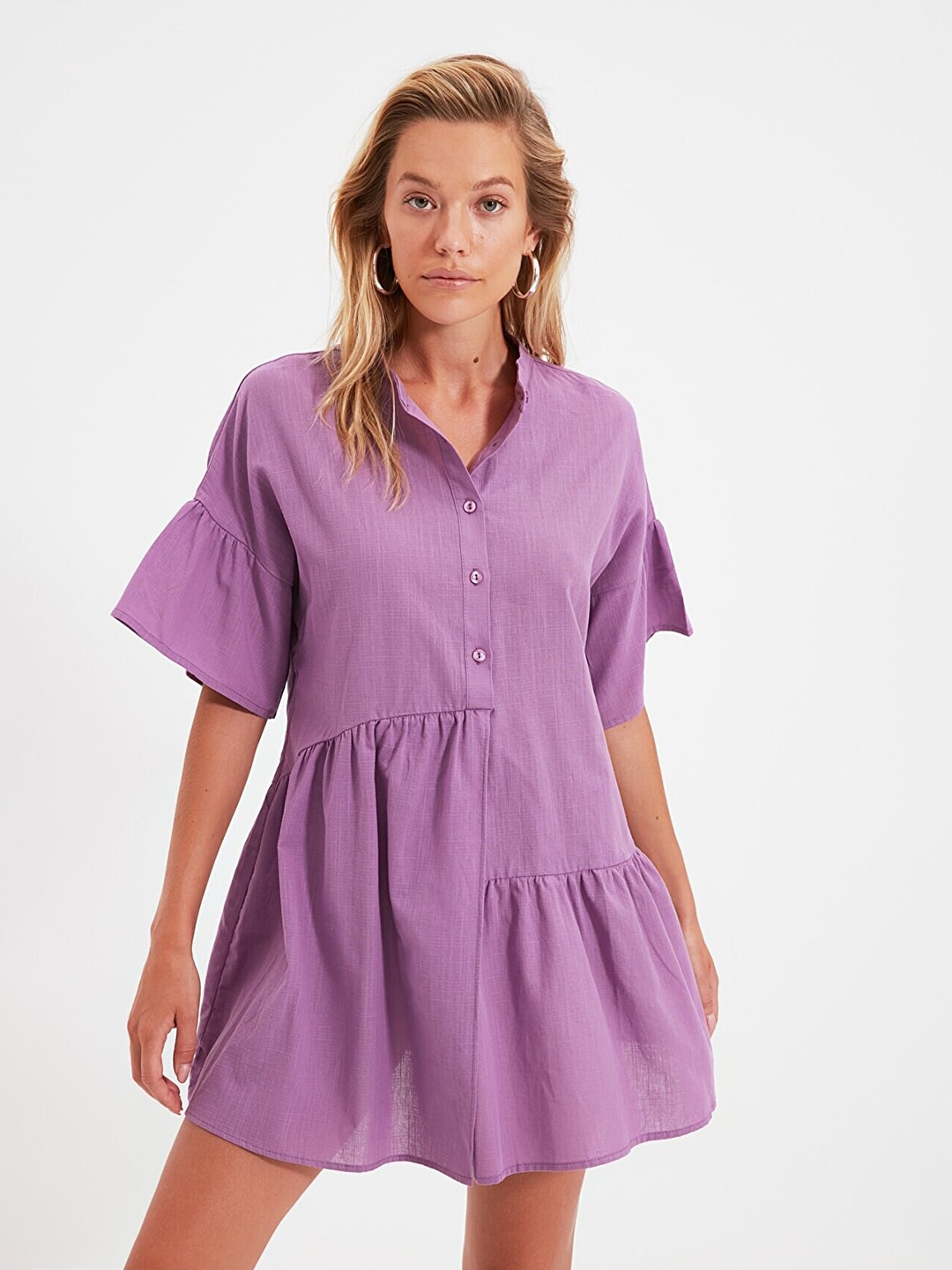 

Trendyol Violet A-Line Dress