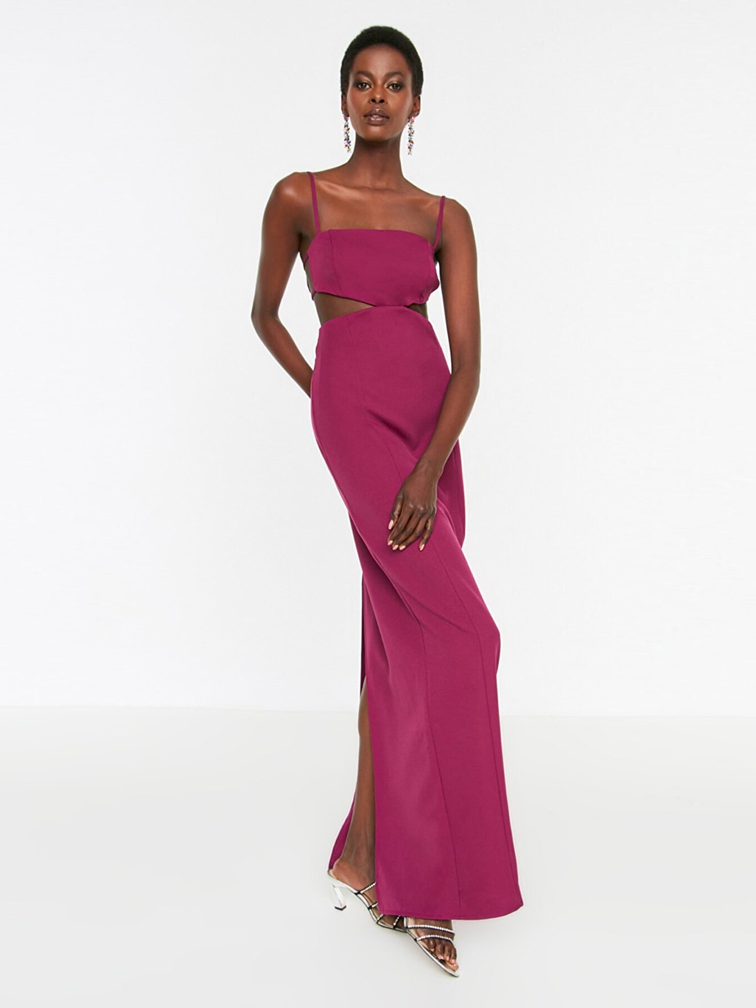 

Trendyol Purple Maxi Dress