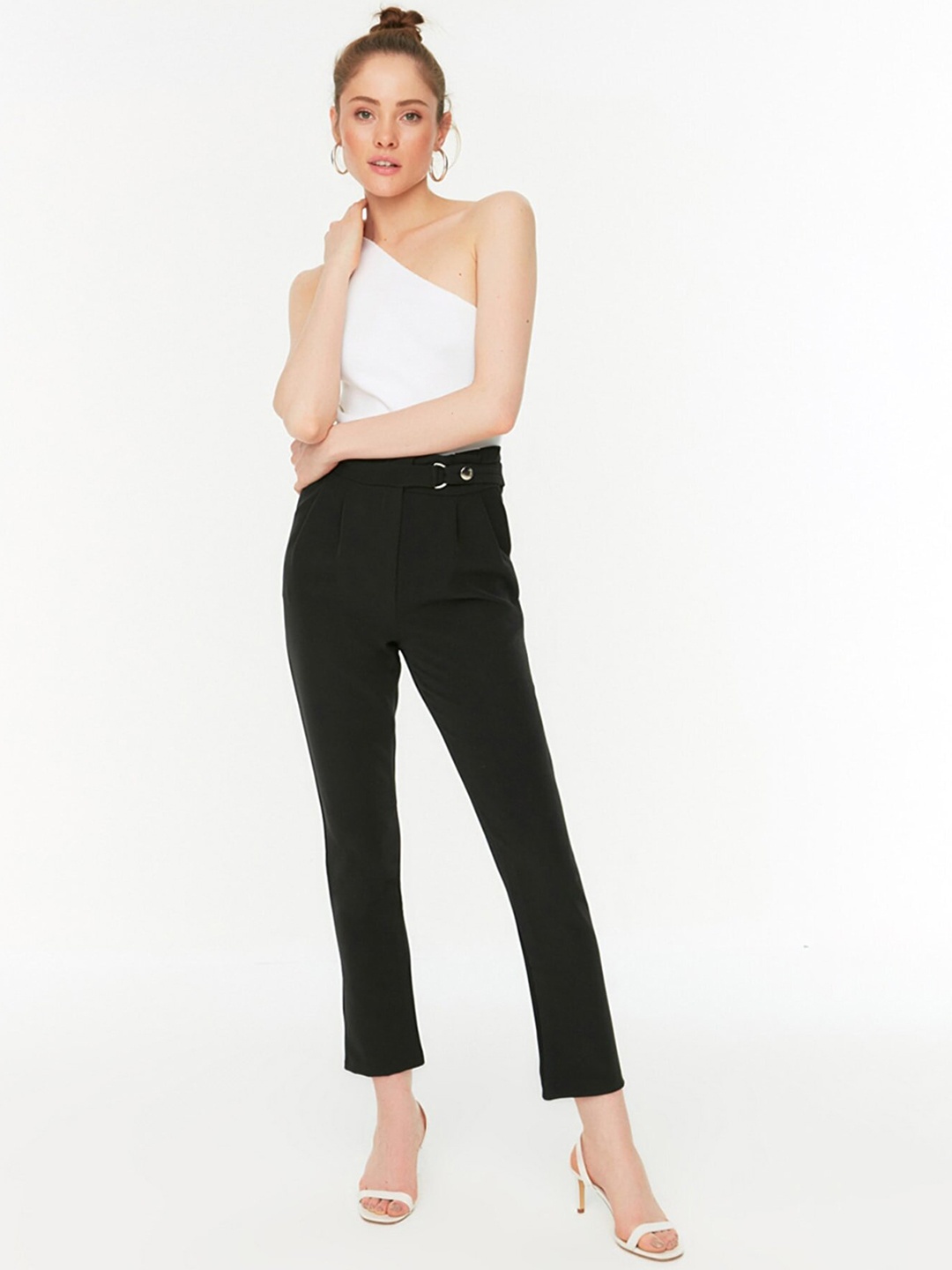 

Trendyol Women Black Trousers