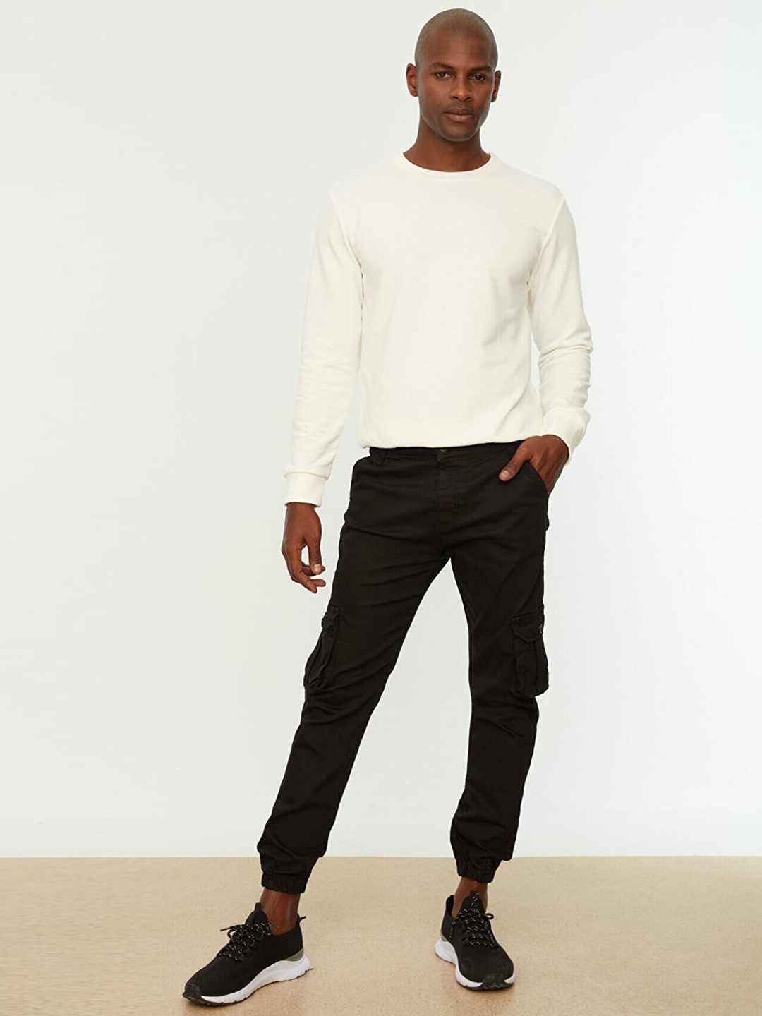 

Trendyol Men Black Joggers Trousers